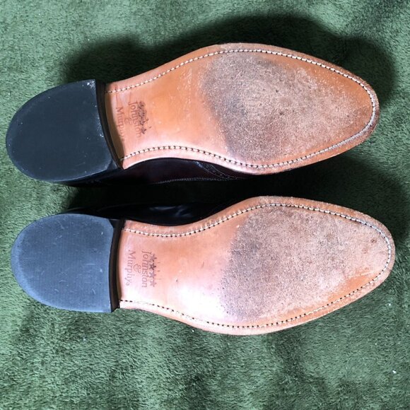 Johnston & Murphy Men\'s Tassel Loafers Size 10.5 B  Brown Leather Dress Shoes main image 9